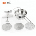 HG kitchenware stainless steel food mill for potato